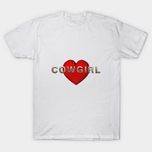 Love Being Cowgirl T-Shirt